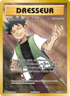 Carte Pokémon Vaillance de Pierre