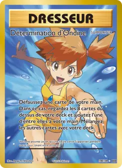 Carte Pokémon Détermination d'Ondine