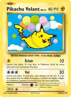 Carte Pokémon Pikachu Volant