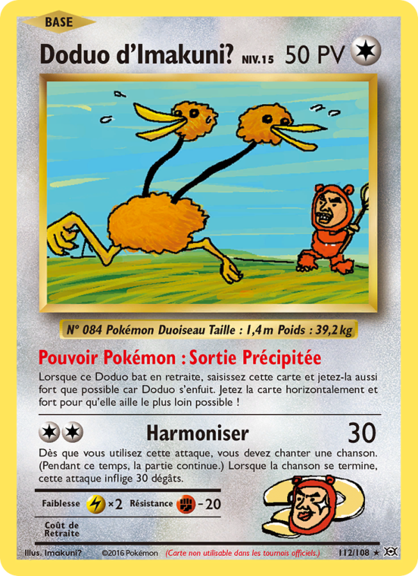 Doduo d'Imakuni?