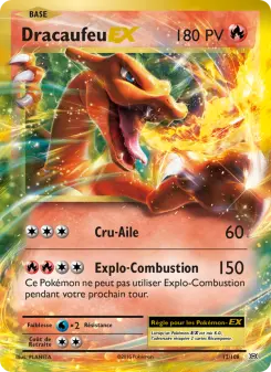 Carte Pokémon Dracaufeu EX