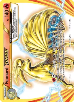 Photo carte Pokemon Feunard TURBO Évolutions 16/108