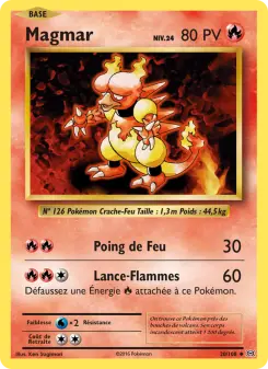 Photo carte Pokemon Magmar Évolutions 20/108