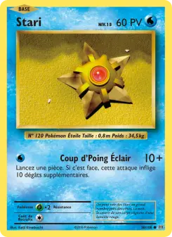 Photo carte Pokemon Stari Évolutions 30/108