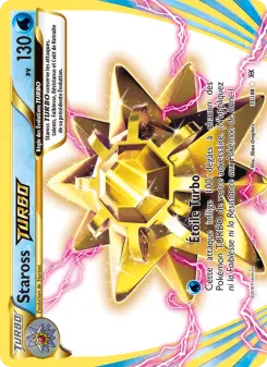 Carte Pokémon Staross TURBO
