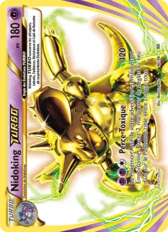 Photo carte Pokemon Nidoking TURBO Évolutions 46/108
