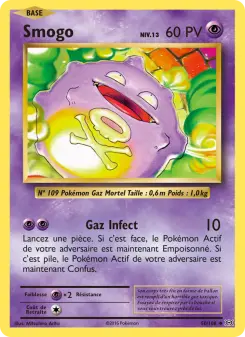 Photo carte Pokemon Smogo Évolutions 50/108