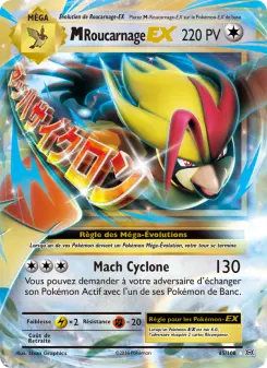 Carte Pokémon M-Roucarnage EX