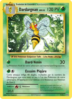 Photo carte Pokemon Dardargnan Évolutions 7/108
