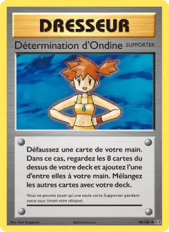 Carte Pokémon Détermination d'Ondine