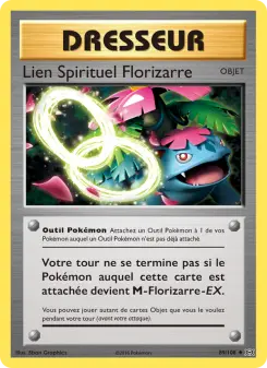 Photo carte Pokemon Lien Spirituel Florizarre Évolutions 89/108