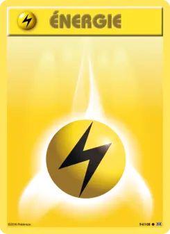 Photo carte Pokemon Énergie Electrik Évolutions 94/108
