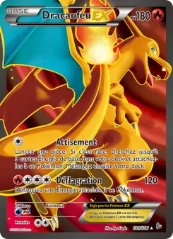 Carte Pokémon Dracaufeu EX