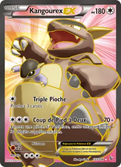 Carte Pokémon Kangourex EX