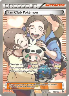 Carte Pokémon Fan Club Pokémon