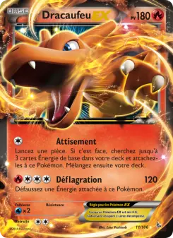 Photo carte Pokemon Dracaufeu EX Étincelles 11/106