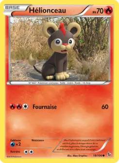 Carte Pokémon Hélionceau