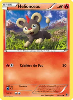 Carte Pokémon Hélionceau