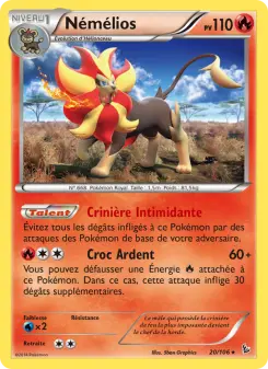 Carte Pokémon Némélios