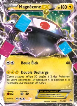 Carte Pokémon Magnézone EX