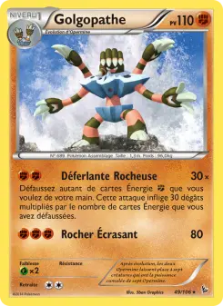 Carte Pokémon Golgopathe