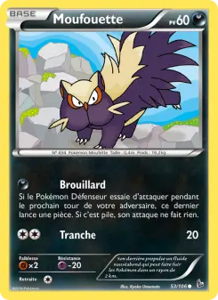 Carte Pokémon Moufouette
