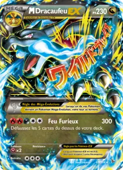 Carte Pokémon M-Dracaufeu EX