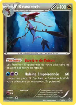 Carte Pokémon Kravarech