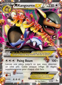 Carte Pokémon M-Kangourex EX
