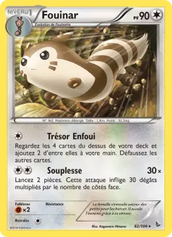 Carte Pokémon Fouinar