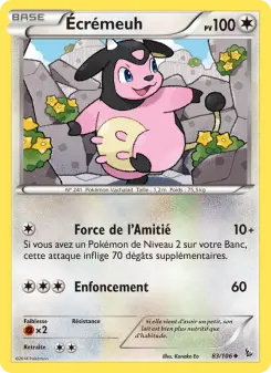 Photo carte Pokemon Écrémeuh Étincelles 83/106