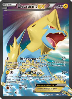 Carte Pokémon Élecsprint EX