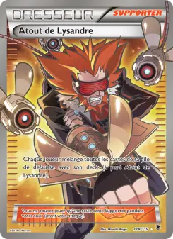 Photo carte Pokemon Atout de Lysandre Vigueur Spectrale 118/119