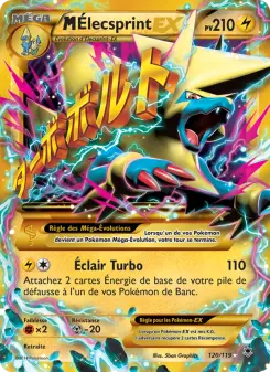 Carte Pokémon M-Élecsprint EX