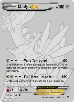 Carte Pokémon Dialga EX