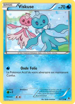 Carte Pokémon Viskuse