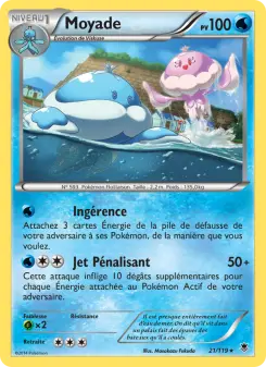 Carte Pokémon Moyade