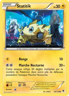 Photo carte Pokemon Statitik Vigueur Spectrale 26/119