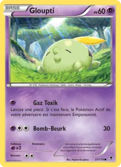 Carte Pokémon Gloupti