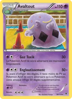 Carte Pokémon Avaltout