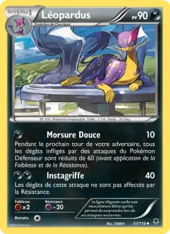 Carte Pokémon Léopardus