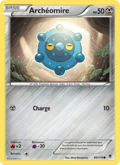 Carte Pokémon Archéomire