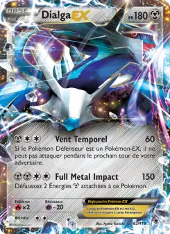 Carte Pokémon Dialga EX