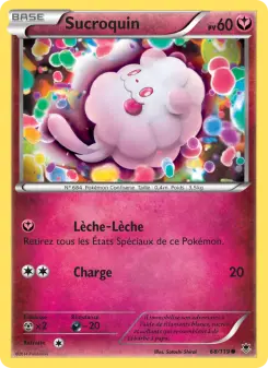 Carte Pokémon Sucroquin