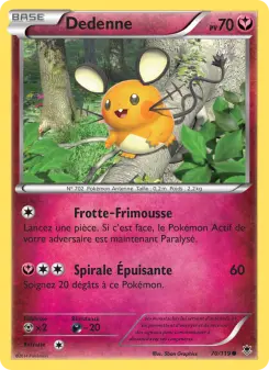 Carte Pokémon Dedenne