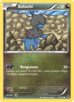 Carte Pokémon Solochi