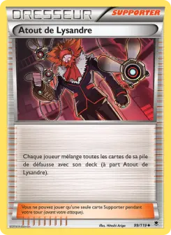 Carte Pokémon Atout de Lysandre