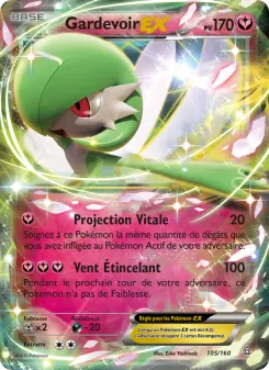 Photo carte Pokemon Gardevoir EX Primo-Choc 105/160