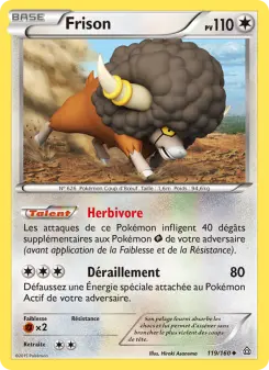 Carte Pokémon Frison