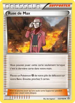 Photo carte Pokemon Ruse de Max Primo-Choc 133/160
